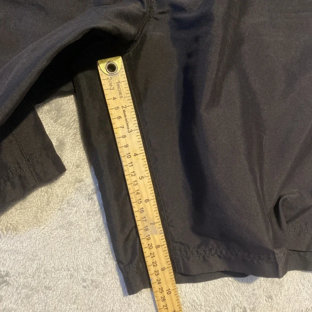 Prana Shorts Mens Sz L Black Mojo Stretch Pull On Pockets‎ Athleisure Gorpcore - Picture 7 of 9